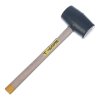 SK11 Rubber Mallet with Wooden Handle - 450 g
