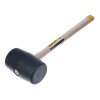 SK11 Rubber Mallet with Wooden Handle - 675 g