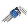 E-VALUE 9-Piece Hex Wrench Set