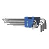 E-VALUE 9-Piece Ball End Hex Wrench Set