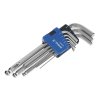 E-VALUE 9-Piece Ball End Hex Wrench Set