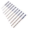E-VALUE 10-Piece Titanium Iron Drill Set - ETDT-10HEX
