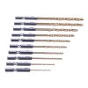 E-VALUE 10-Piece Titanium Iron Drill Set - ETDT-10HEX