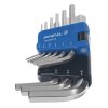 E-VALUE 9-Piece Short Hex Key L-Wrench Set - ELHW09NL