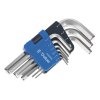 E-VALUE 9-Piece Short Hex Key L-Wrench Set - ELHW09NL