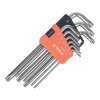 E-VALUE 9-Piece Torx Key L-Wrench Set - ELTW09SL