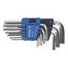 E-VALUE 13-Piece Short Hex Wrench L-Key Set, Metric - ELHW13NL