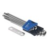 E-VALUE 9 Pc Short Head Ball End Hex Wrench Set ELSW09SL - 2