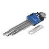 E-VALUE 9 Pc Short Head Ball End Hex Wrench Set ELSW09SL - 5
