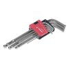 E-VALUE 9-Piece Ball End Hex Key L-Wrench Set, Semi-Long - ELBW09ISL