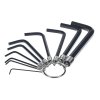 SK11 Japanese 10-Piece Hex Key L-Wrench Set - No.2