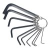 SK11 Japanese 10-Piece Hex Key L-Wrench Set - No.2