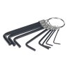 SK11 Japanese 8-Piece Hex Key L-Wrench Set - No.3
