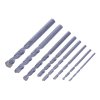 SK11 Masonry Drill Bit Set - 8 pcs - DSC-2