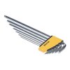 WISE Japanese Ball End Hex Key L-Wrench Set, Hard Chrome Plated - WLB330N-7S