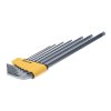 WISE Japanese Ball End Hex Key L-Wrench Set, Hard Chrome Plated - WLB330N-7S