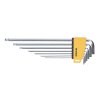 WISE Japanese Ball End Hex Key L-Wrench Set, Hard Chrome Plated - WLB330N-7S