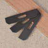 TOUKICHIRO Japanese Replacement Blades for Wood Block Plane - 64 mm - 3 pcs
