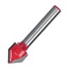 SK11 Tungsten Carbide Tipped Router Bit, V-Groove - 13 mm - SRB-24
