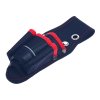 E-VALUE Tool Case with 4 Pockets - Black and Red - ETK-3T RD