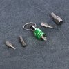 SK11 Japanese Quick Release Bit Holder with Key Ring, Green - SQH-G