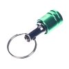 SK11 Japanese Quick Release Bit Holder with Key Ring, Green - SQH-G