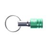 SK11 Japanese Quick Release Bit Holder with Key Ring, Green - SQH-G