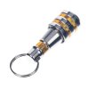 SK11 Japanese Quick Release Bit Holder with Key Ring, Yellow - SBH-Y