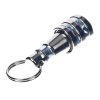 SK11 Japanese Quick Release Bit Holder with Key Ring, Silver - SBH-S
