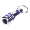SK11 Japanese Quick Release Bit Holder with Key Ring, Purple - SBH-P