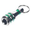 SK11 Japanese Quick Release Bit Holder with Key Ring, Green - SBH-G