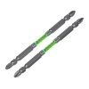 SK11 Japanese Double End Torsion Bit, Wide - 2 pcs - PH2 - 110 mm