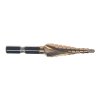 SK11 TiN-Coated HSS Spiral Step Drill Bit - SSD-4