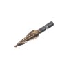 SK11 TiN-Coated HSS Spiral Step Drill Bit - SSD-4