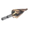 SK11 TiN-Coated HSS Spiral Step Drill Bit - SSD-5