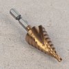 SK11 TiN-Coated HSS Spiral Step Drill Bit - SSD-2