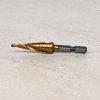 SK11 TiN-Coated HSS Spiral Step Drill Bit - SSD-1