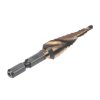 SK11 TiN-Coated HSS Spiral Step Drill Bit - SSD-1