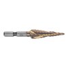 SK11 TiN-Coated HSS Spiral Step Drill Bit - SSD-1