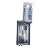 E-VALUE 10-Piece Folding Hex Wrench and Screwdriver Bit Set - EFHW210B