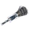 SK11 Wire End Brush with 6.35 mm Hex Shank - 15 mm