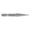 SK11 Diamond Coated Rotary Burr, Conical Pointed Shape - 6 mm - Grit #100 - DIA-6HEX