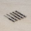 E-VALIE 4-Piece Stubby Metal Drill Bit Set - ESTD-5HEX