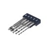E-VALIE 4-Piece Stubby Metal Drill Bit Set - ESTD-5HEX