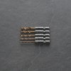 E-VALUE 5-Piece Stubby TiN-Coated Metal Drill Bit Set - ESTDT-5HEX