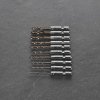 E-VALUE 10-Piece Stubby HSS-Co Drill Bit Set - ESSD-10HEX