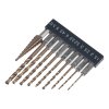 E-VALUE Metal and Step Drill Bit Set - ETD-10S