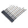 E-VALUE 10-Piece Metal and Masonry Drill Bit Set - ECD-10HEX