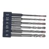 E-VALUE 6-Piece Multi Construction Drill Bit Set - EMD-6HEX
