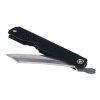 NAGAO KANEKOMA Higonokami Japanese Folding Knife, Black Water Splash Handle